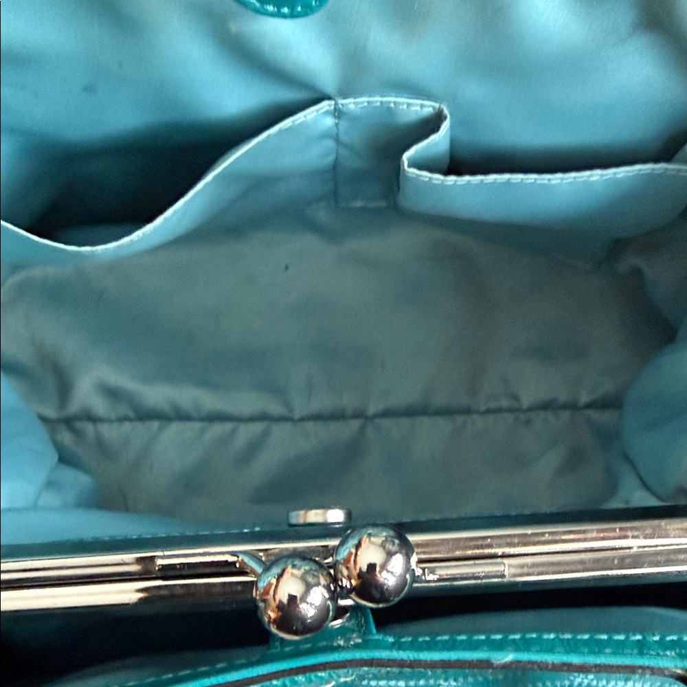Coach Turquoise Shoulder Bag - Picture 9 of 10